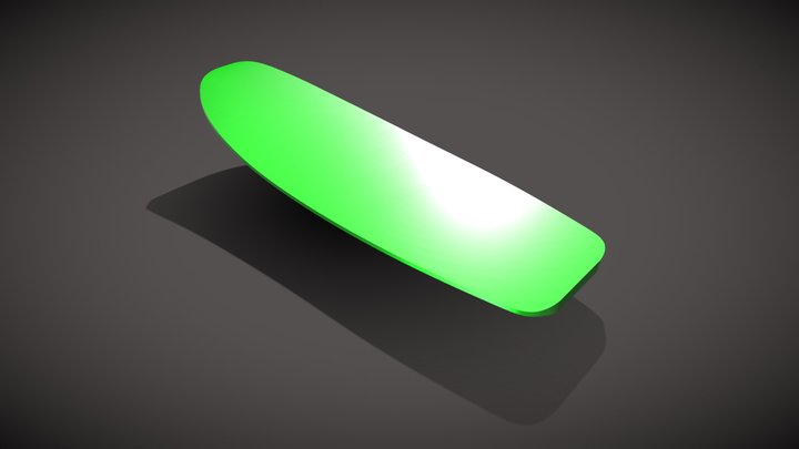 Foilboard 115x40 3D Model
