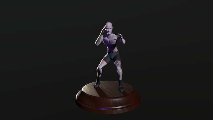 AIE Assessment 05 character pipeline 3D Model