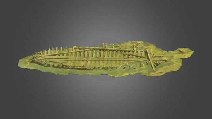 Vassaaren Väylä- The Vassaari wreck 3D Model