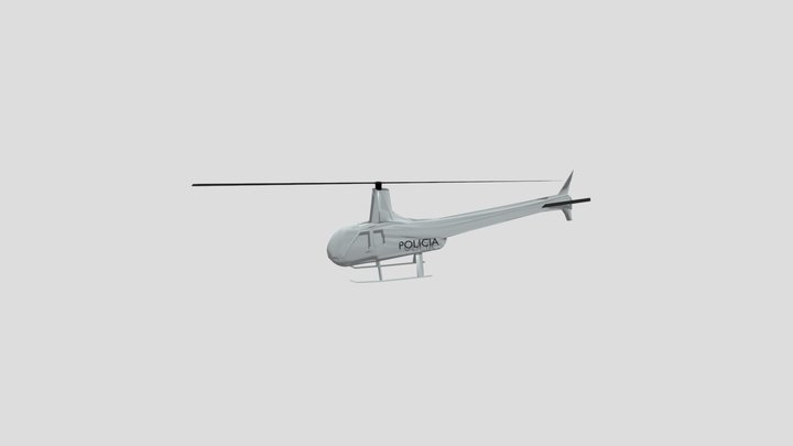 Helicoptero Uy 3D Model