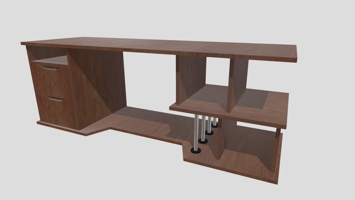 Desk&Table 3D Model