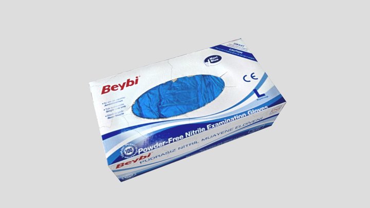 Nitrile Glove Box V2 3D Model