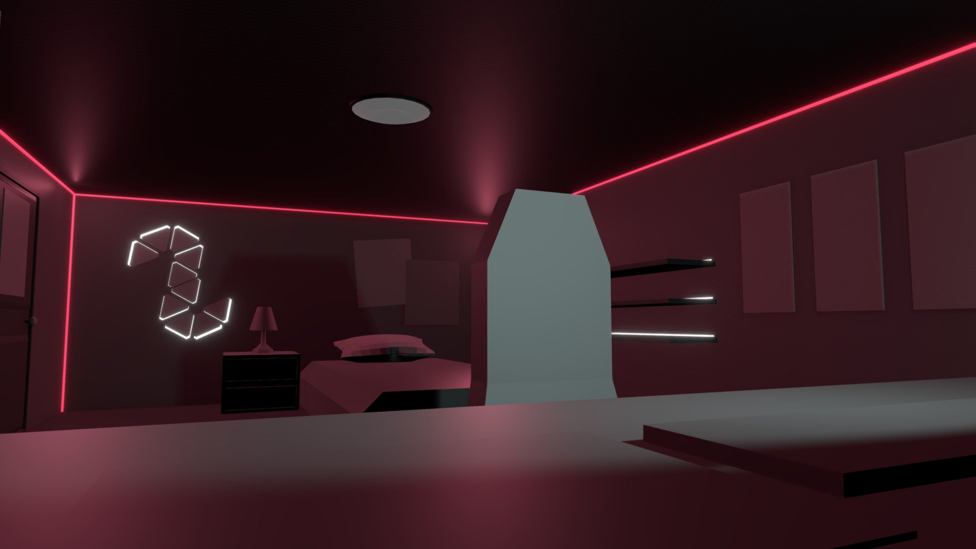 gamer_scene — Sketchfab embed 3D viewer