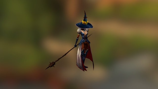 Naiad 3D Model