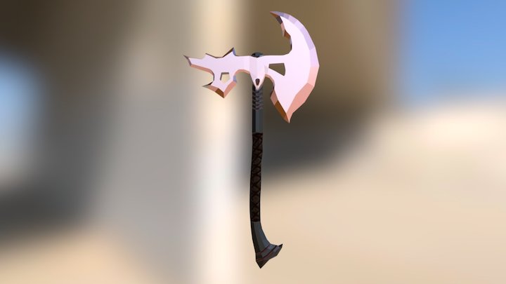 One Handed Axe study for the Super Awesome RPG 3D Model