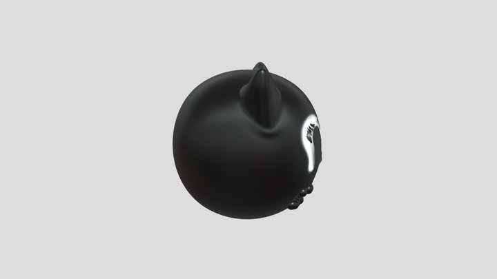 Cartoon Cat 3D Model