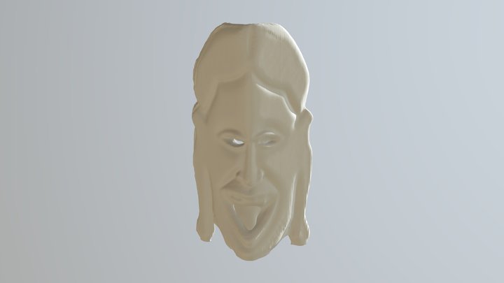 Ethiopian Tribal Mask 3D Model