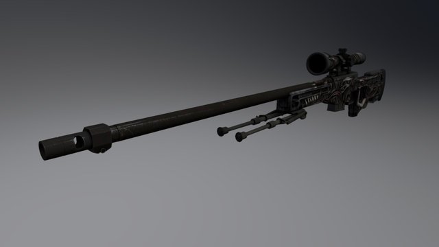 AWP | Abomination 3D Model