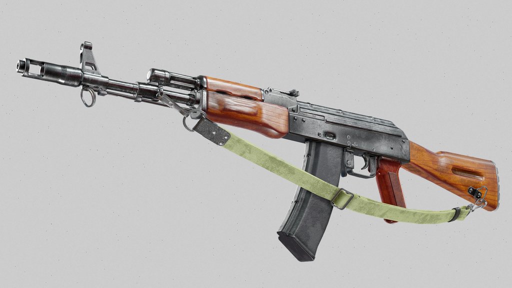 AKM | Free Lowpoly