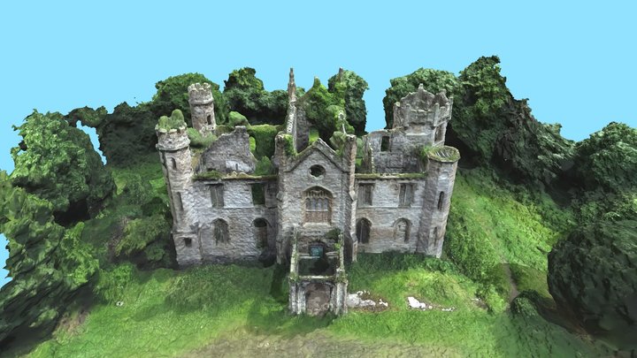 Cambusnethan Priory, Lanarkshire, Scotland 3D Model
