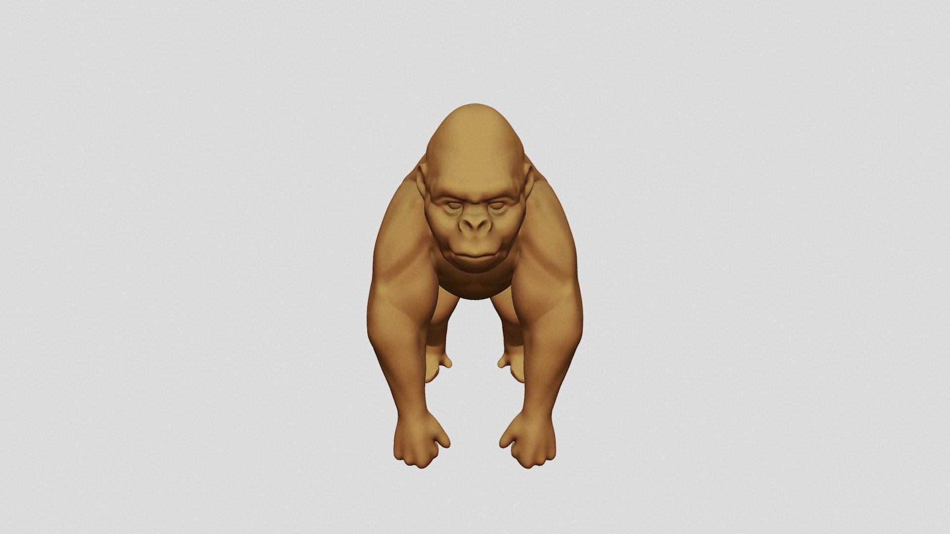 Gorilla WIP — Sketchfab embed 3D viewer