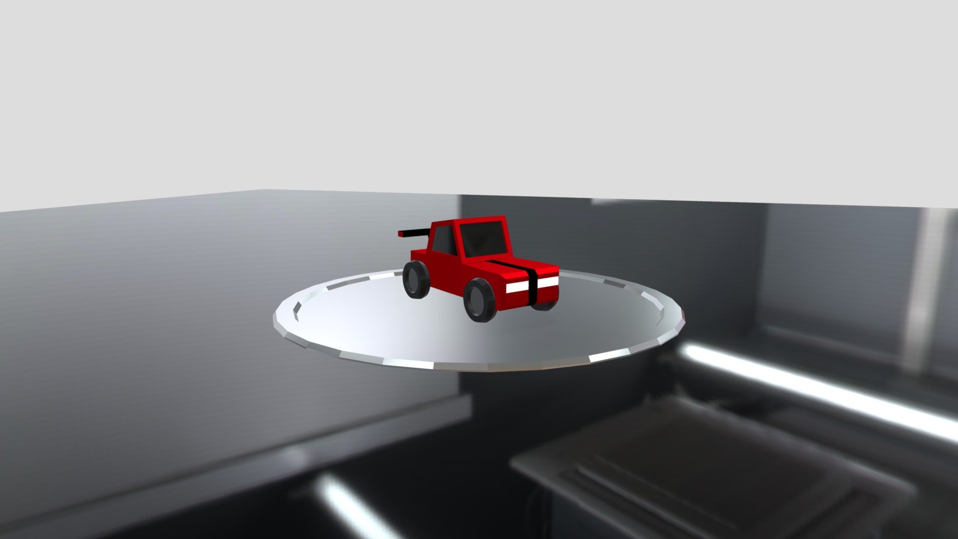 Low-Poly Car