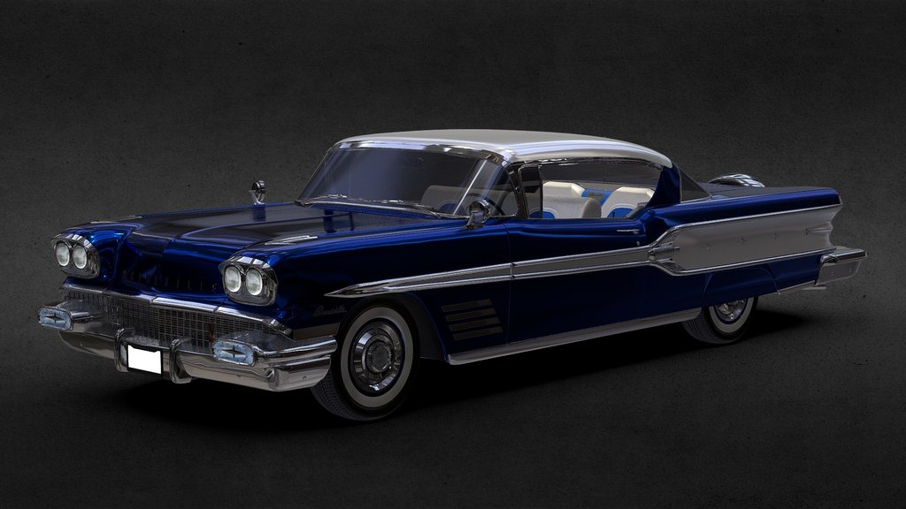 1958 Pontiac Bonneville hardtop