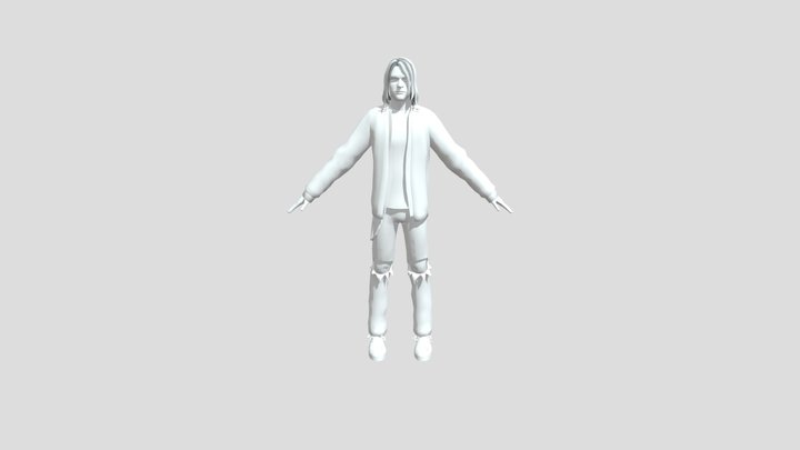 GH5 - Kurt Cobain 3D Model
