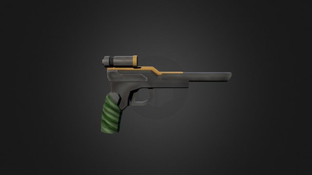 Pistol5 3D Model