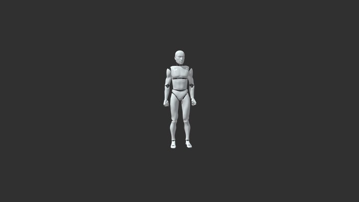 Dumbbell Biceps Curls 3D Model