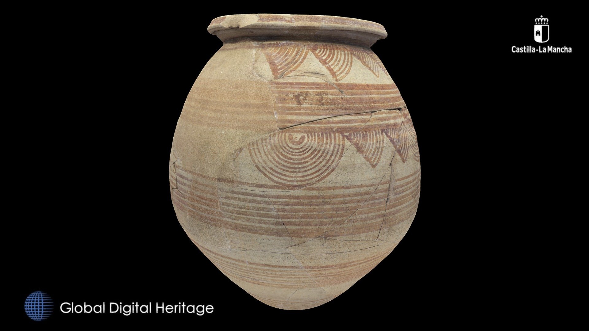 Iberian Ceramic, Castilla-La Mancha, Spain