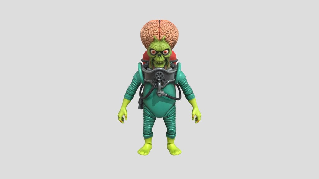 Brain-Headed Space Zombie