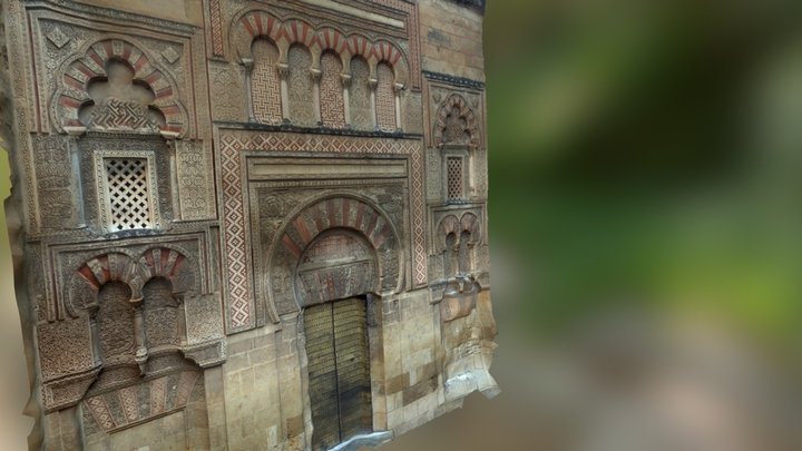 Porte de la Mezquita-Catedral de Córdoba 3D Model
