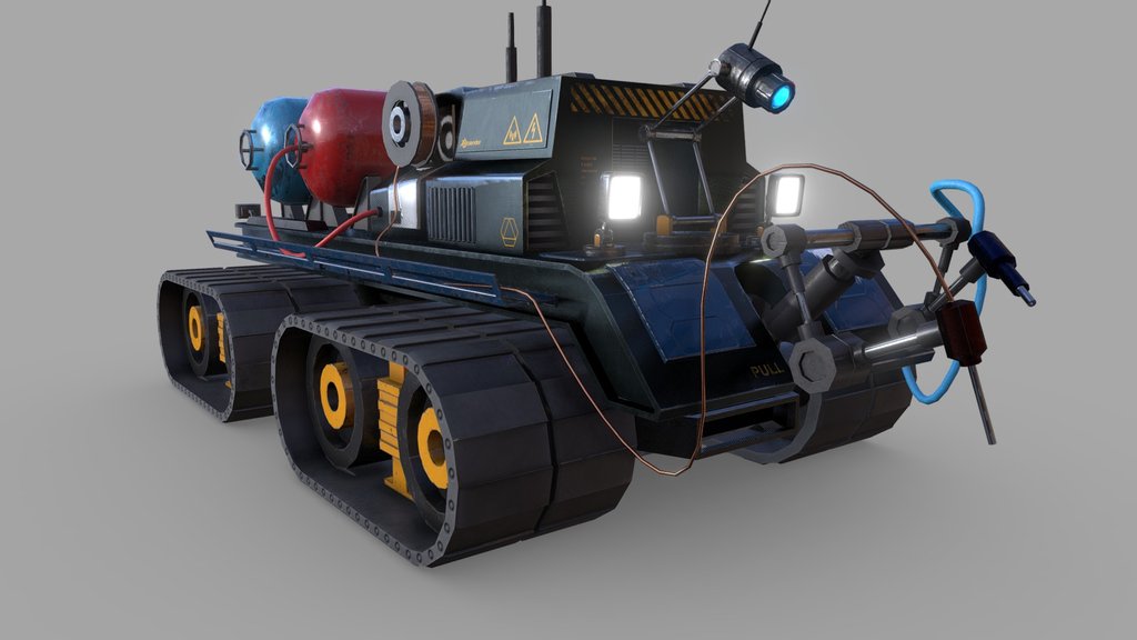 Sci-Fi Welding Vehicle