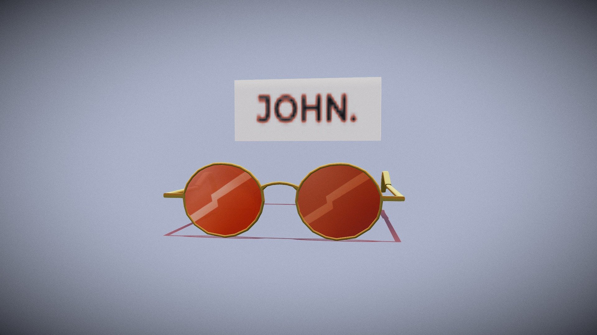 Sunglasses John Buy Royalty Free 3d Model By The Moyai Eagger 40a2614 Sketchfab Store