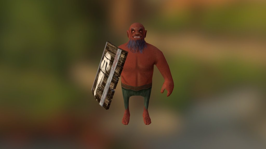 Goblin With Shield