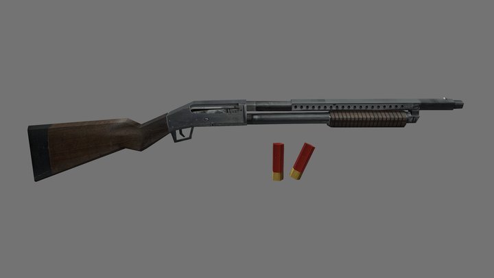 M1897 [psx] 3D Model