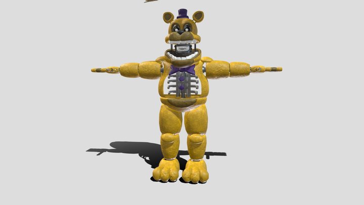 Device_Off_FredbearSpiderJunior 3D Model