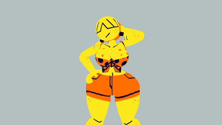 SARAH - VALERIAN GIRLS 3D Model