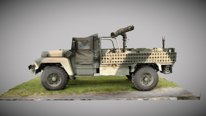 Acmat VLRA 4X4 Truck 3D Model