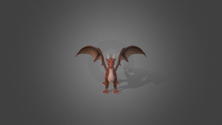 Avalon Dragon 3D Model