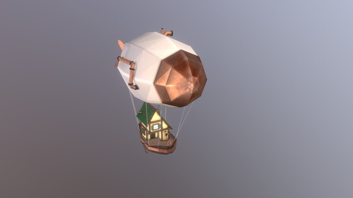 High House - The flying blimp 3D Model