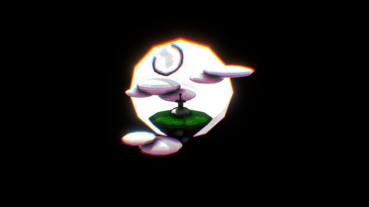 DIORAMA ~Sword in the Clouds~ 3D Model