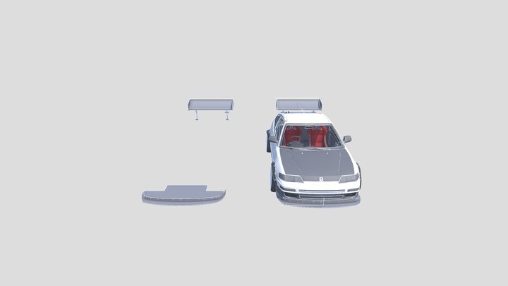 CRX_Wing_2 3D Model