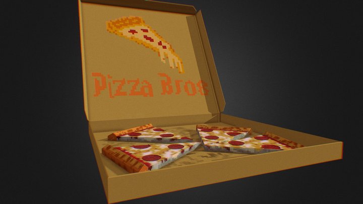 Week 4 - Retro Pizza 3D Model