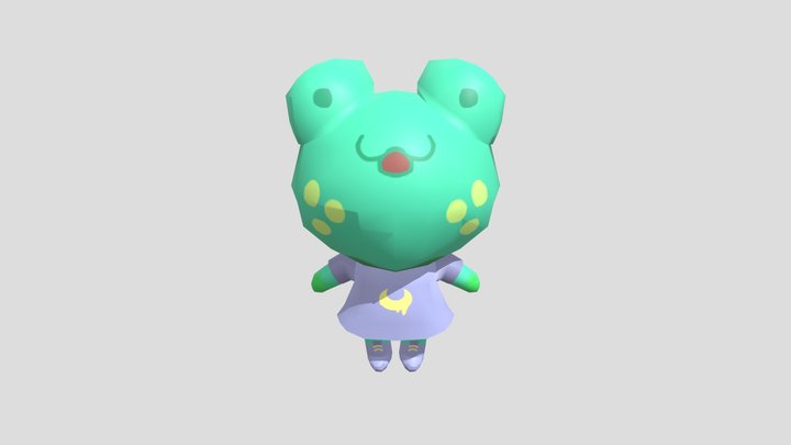 Frosch 3D Model