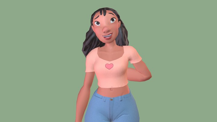 Nani (Lilo & Stitch) 3D Model