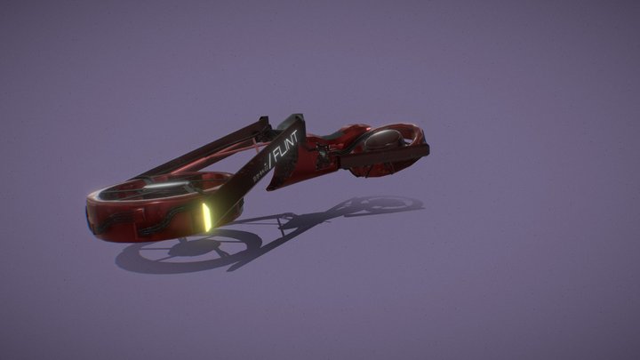 Hover Bike 3D Model
