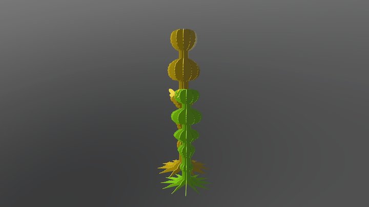 立体树造型 3D Model