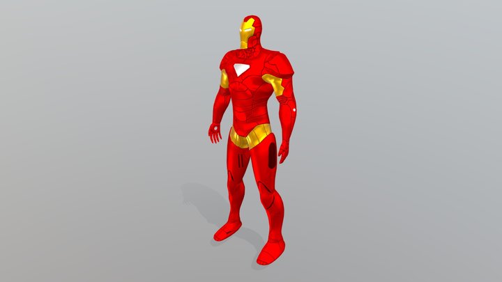 Iron Man Model 3D Model