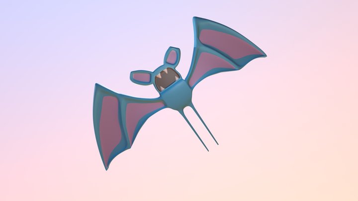 Zubat practice 3D Model