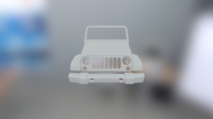 Jeep Wrangler Modeling Project 3D Model