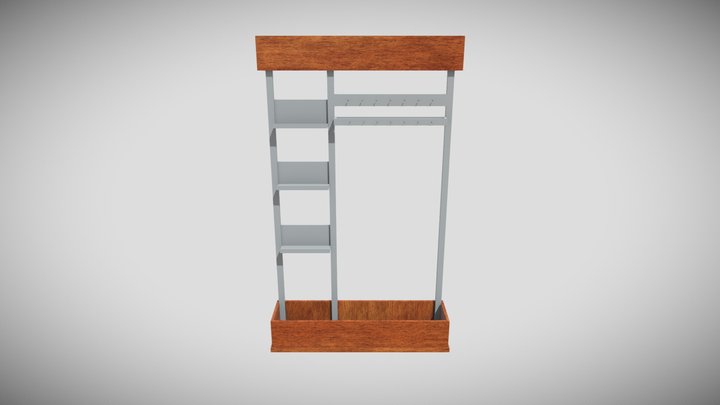 Belt Stand 3D Model