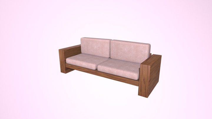 COUCH 3D Model
