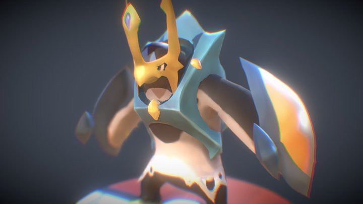Mega Empoleon 3D Model