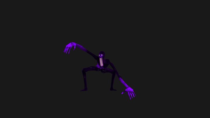 SCP-096-B Comix Reborn 3D Model