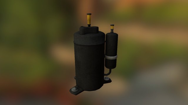 Compresseur 3D Model