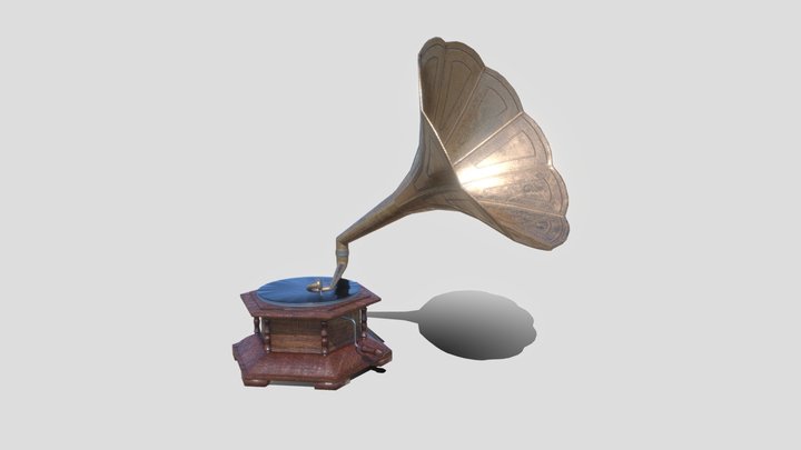 GramoPhone_MP – Modello 3D gratuito STL