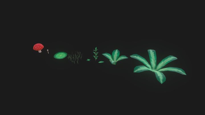 Foliage Assets - WIP 3D Model