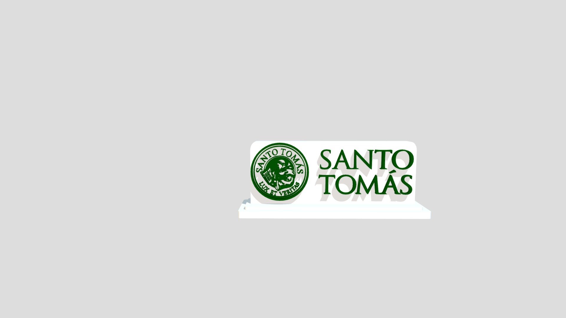 Prueba Logo Sto Tomas - 3D model by Camila.Canales.Pedrotti [40b50bc ...